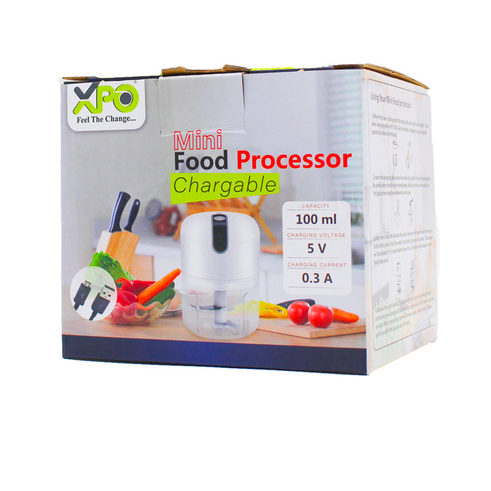 XPO CHARGEABLE FOOD PROCESSOR 100ML