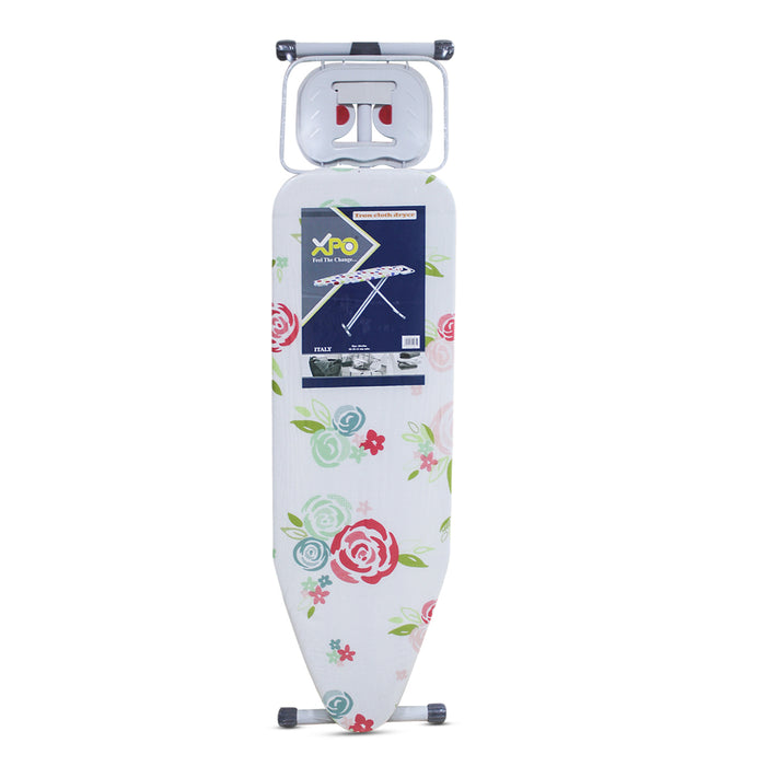 XPO 45x15M Ironing Board with Steam Iron Rest, Heat Resistant, Adjustable Height and Lock System ( Assorted Colors )