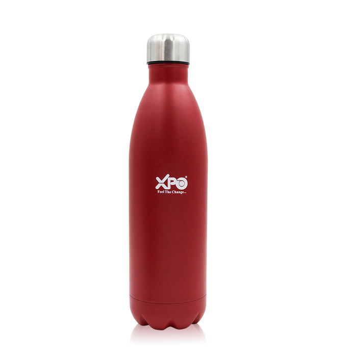 XPO Stainless Steel Flask 1000 ml | 12 Hours Holding for Hot or Cold | Matte Finish